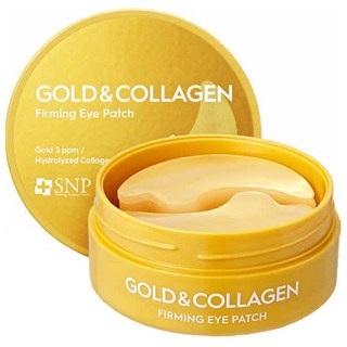 Snp 黃金膠原眼膜, 60片, 1罐