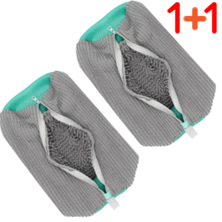 올더웨이 프리미엄 운동화 세탁망 1+1, 그레이, 1세트