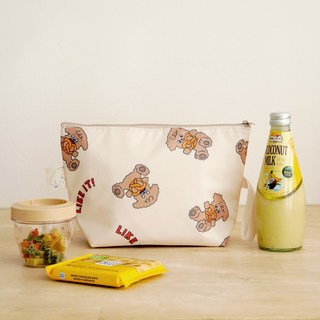 아이주 이유식 보냉 지퍼 파우치 항균 방수 보온 보냉 가방 쿨러백, 프레첼