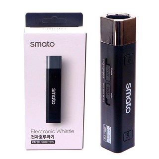 충전식 전자 호루라기 휘슬 호각 130데시벨 여성 호신용 경고음 500mah 스포츠 경기용 심판 방범 순찰 신호 교통 지휘 통제, 블랙, 1개