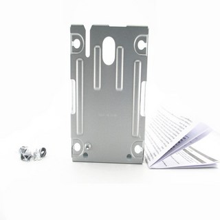 PS3 슈퍼 슬림 하드 디스크 드라이브 HDD 장착 브래킷 캐디 CECH-400x 시리즈, 1개