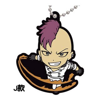 BANDAI 死神BLEACH 千年血戰篇 P2 軟膠吊飾轉蛋 - 全10款, 1個, J款/巴茲比3Z882