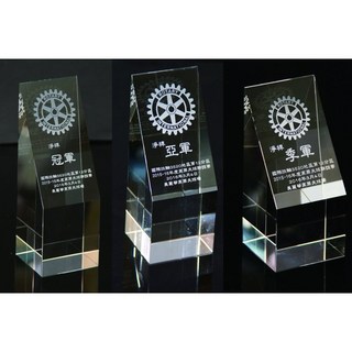 1987fc 酒瓶雕刻水晶獎牌獎座獎盃，客製化噴砂刻字，廠家直營批發CD-312, 1個, 203*70*70mm