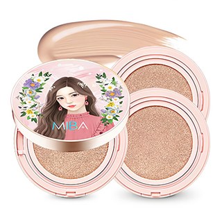 미바 왕쿠션 시즌2 대용량 25g 본품 + 25g 리필 2P, 23호 차분한피부, 1개