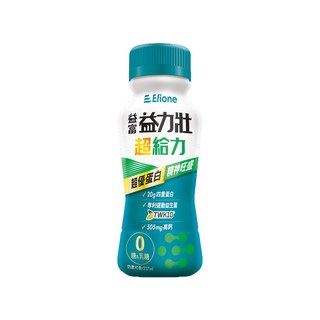 來而康 益富 益力壯 超給力超優蛋白 (237ml*24罐/箱) 優蛋白 蛋白質 補充 即開即飲, 1箱, 加贈1罐, 237ml
