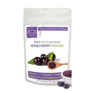 亞積 美之立100%野生馬基莓粉100公克/包 (高抗氧化、純素、無麩質), 100g, 1個