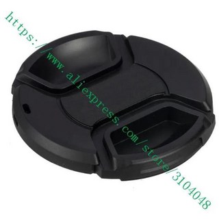 스냅 온 전면 렌즈 캡 커버 보호 방진 캐논 80D 70D 77D EOS M1 용, 02 55mm, 1개