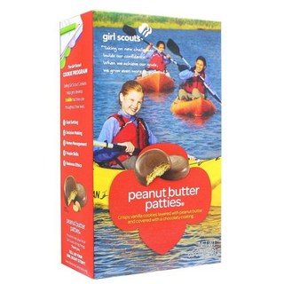 걸 스카우트 피넛 버터 패티 쿠키 (6.5 온스 상자) Girl Scout Peanut Butter Patties Cookies (6.5 Ounce Box), 1개
