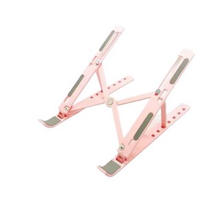 鋁合金筆電支架 摺疊電腦散熱架 ABS散熱支架, 1個, 塑膠款(隨機色)