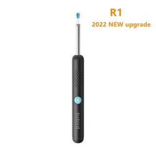 귀지흡입기 귓밥제거 귀청소기 Bebird T15 R1 스마트 비주얼 귀 클리너 건강 관리 Minifit 2in 1 여드름 왁스 제거 HD1080P 검이경 IP67 방수 내시경 신제, Bebird R1 Black, 1개, Bebird R1 Black