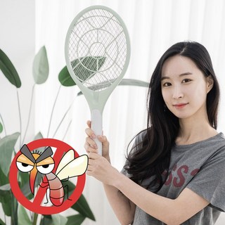 KC인증 건전지 전기모기채 파리채 전기모기퇴치기, K LIFE 건전지 전기모기채, 1개