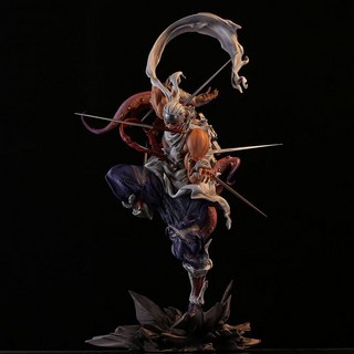 火影忍者手辦 GK鐵幕共鳴 卡卡西 鼬 佐助 帶土 雷切模型雕像擺件, 1個, 鐵幕奇拉比（高36）