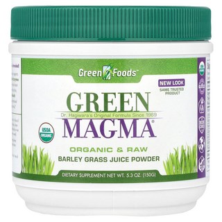 Green Foods Magma® 보리싹즙 분말 150g(5.3oz) Foods (그린 푸드), 150 g, 150g, 1개