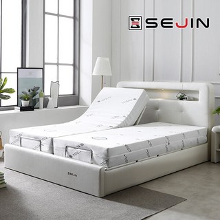 [세진침대] 아트리 모션베드 전동침대 프레임만 S+S, 상세 설명 참조