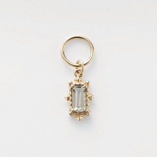 CEDONY 浪漫北極星 北斗七星白鋯石紫水晶白托帕石多用途項鍊耳環兩用吊飾，指向閃耀夜空，精緻優雅