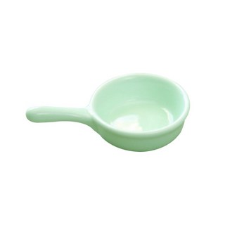 小優購物陶瓷醬料碟 手把沾醬碟 調味碟 佐料碟 果醬碟 小菜碟, 1個, 醬料碟-[綠], 醬料碟-[綠]