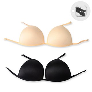 아레나 수영복 이너 볼륨 브라컵 고리형 베이지 1p + 블랙 1p 세트 (MT 실리콘 귀마개 지급)