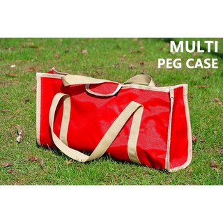 《台灣現貨》戶外野營營釘收納袋/工具收納袋，多功能工具整理包，露營裝備收納，地釘收納袋, 1個, 營釘收納袋
