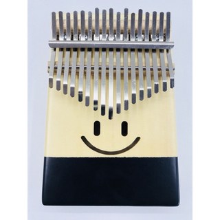 老羊樂器店 全新 17音 雲杉 卡林巴琴 Kalimba 拇指琴 笑臉, 1個