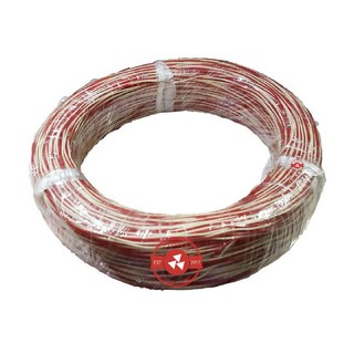 局規屋內電纜 0.5MM 2C 0.5*2C 兩芯 跳線 台灣現貨 當天出貨, 紅白, 1個, 200m