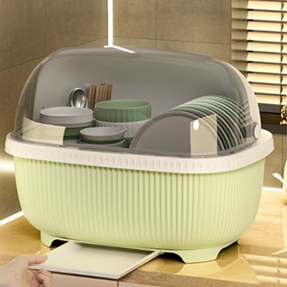 조이초이스 싱크대 정리선반 젖병 보관함 그릇 설거지 식기 건조대, 1개, 그린, 1단