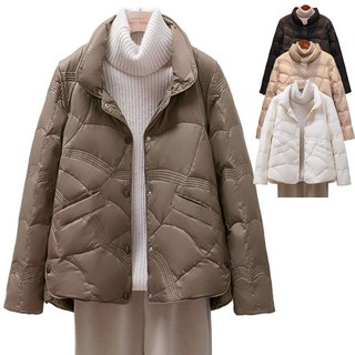 J&D 55~77 간절기 경량패딩 숏패딩 누빔 경량패딩 날씬한 경량패딩