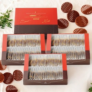 일본 로이스 퓨어 스위트 초콜릿 밀크 초콜렛 2종 40장 x3박스 세트, 400g, 3박스