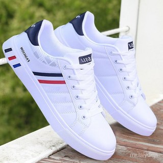 限時下殺 爆款熱銷韓版男鞋小白鞋男士透氣休閒闆鞋男生白色鞋子小白鞋女百搭學生鞋子男情侶鞋休閒闆鞋ASN