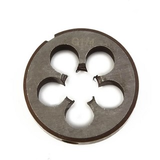 볼트 1Pcs HSS 파이프 스레드 원형 다이 BSP 1/8 1/4 3/8 1/2 3/4 고속 강관 핸드 툴 탭, 1개