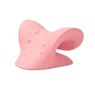 [Lifepop] 목 스트레칭 베개 거북목 C형 경추 마사지베개, 1개