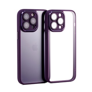 HEZO헤조 아크릴 투명 풀커버 카메라 보호 휴대폰 케이스+강화유리2매