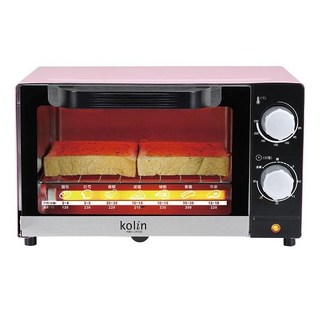 【Kolin 歌林】10公升 時尚 電烤箱 櫻花粉 小烤箱, KBO-LN103