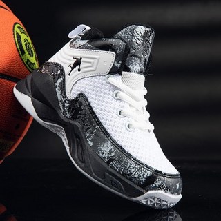 2025春季新款 中大童運動鞋 網面透氣訓練鞋 男孩休閒籃球鞋 輕量緩震防滑耐磨 特價秒殺優惠