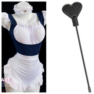 男僕復古性感連體衣 緊身圍裙 COS兩件套, 1個, 男仆裝含鈴鐺+黑手拍2XL 140-160斤