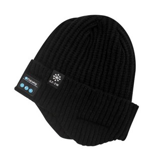 블루투스 모자 뜨게 무선 헤드폰 MP3 헤드셋 마이크 음악 스포츠 러닝 겨울 이어폰 캡