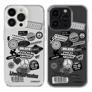 힙합 블랙무드라벨 휴대폰 케이스