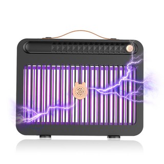 CCAGU 전기 모기퇴치기 포충기 LED 무소음 가정용 살충기 벌레 날파리 해충퇴치기, BG008(블랙)