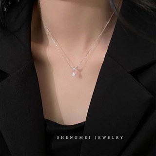 項鍊2023新款不掉色ins輕奢小衆高級感百搭四件套鎖骨鏈女簡約