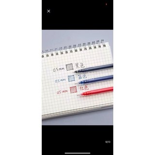 中性筆 三色筆 0.5mm中性筆 耐寫筆 原子筆 書寫筆, 藍色, 1個