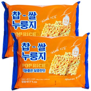 찹쌀 누룽지 스위트 288g, 2개