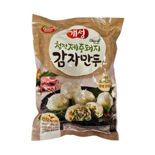 개성 청정 제주돼지 감자 만두 2kg 냉동 식품 간식, 1개
