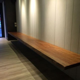 5.3米整塊花梨木木板 - 無拼接原木桌板/展示架, 1個