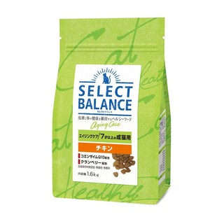 SELECT BALANCE 倍適選 貓飼料 1.6kg 室內貓 成貓 幼貓 熟齡貓 體態管理配方 呵護皮膚與身體健康, 1個, SB室內熟齡貓/體態維護, 雞