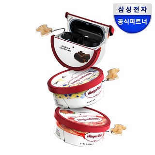 삼성 정품 갤럭시 버즈3 버즈3프로 하겐다즈 케이스, 1개, 하겐다즈 초콜릿