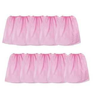 데일리프렌즈 일회용 부직포 가운, 핑크, 10개