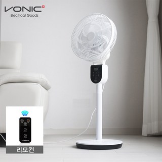 대웅 모닝컴 디지털 리모컨 써큘레이터형 선풍기 BDCF-045W, 13R2