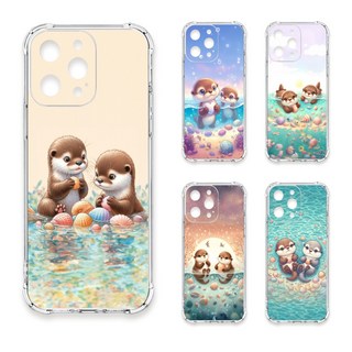 24H快速出貨 TRON 三星 A52/52s 玩水的水獺系列 四角防摔 軟殼 手機殼