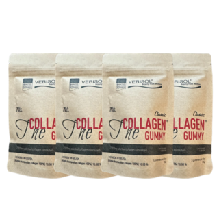 베리솔 더 콜라겐 구미(gummy) 기능성 비오틴 엘라스틴 저분자콜라겐 펩타이드 효능, 21정, 4개