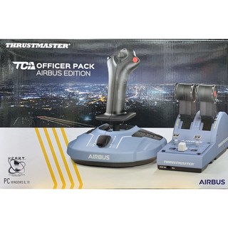 Thrustmaster TCA Officer Pack Airbus Edition 模擬飛行搖桿, 1個