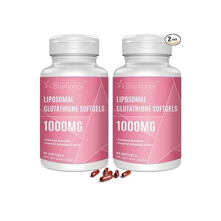 (1+1) 스타아너 리포솜 글루타치온 1000 MG 60캡슐 x 2개